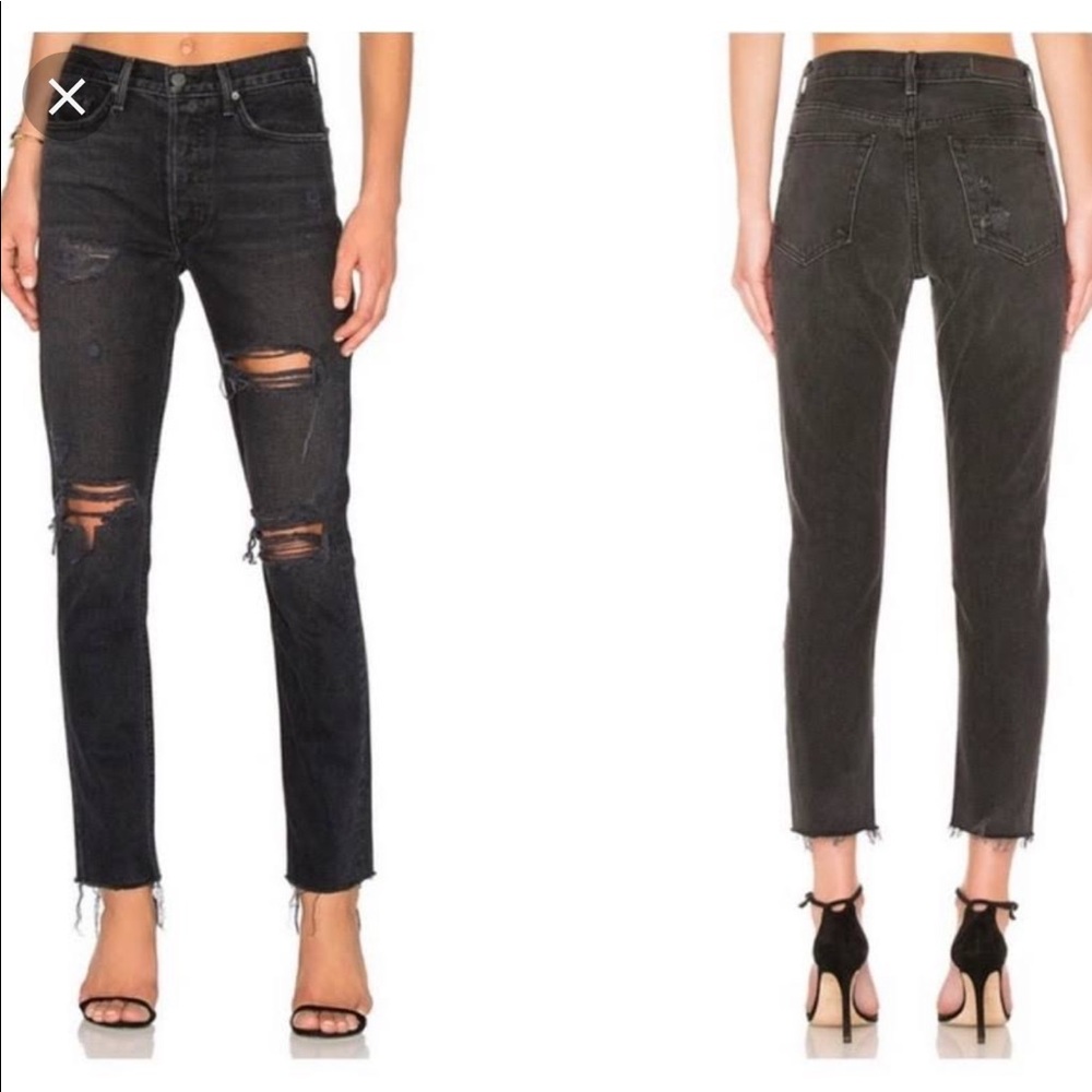 GRLFRND Karolina Black High Rise Women Jeans size 30
